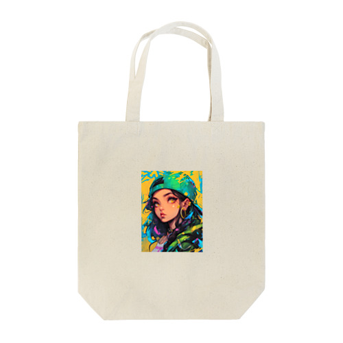 ストリートガールのキャラクター　3 Tote Bag