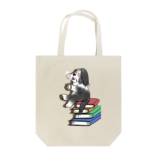 ビアディ　読書の秋シリーズ Tote Bag