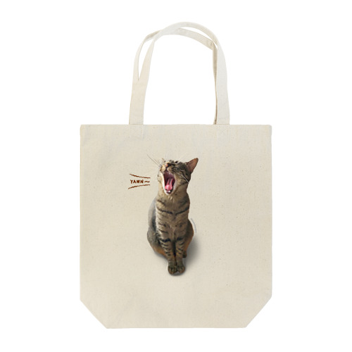 キジトラ猫の鶉（うずら） Tote Bag