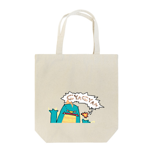 怪獣ぎゃぎゃー Tote Bag