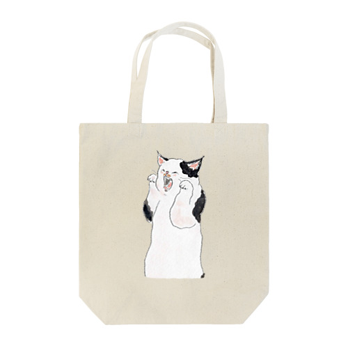 妖怪あくびうつしにゃんこ Tote Bag