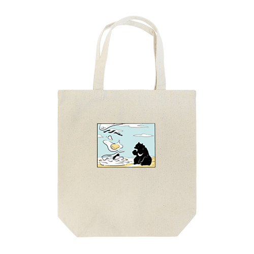 バーガーの降る昼 Tote Bag