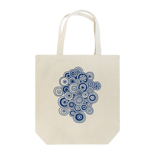 丸の集合体(縦) Tote Bag