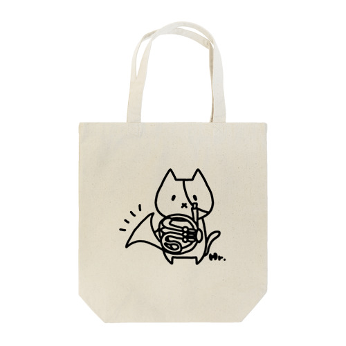 ホルン猫 Tote Bag