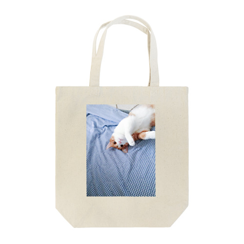 ひょっこり満足猫 Tote Bag