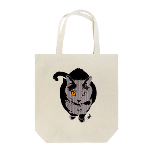 灰色の猫 Tote Bag