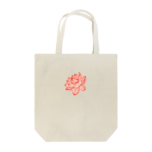 蓮の花(紅) Tote Bag