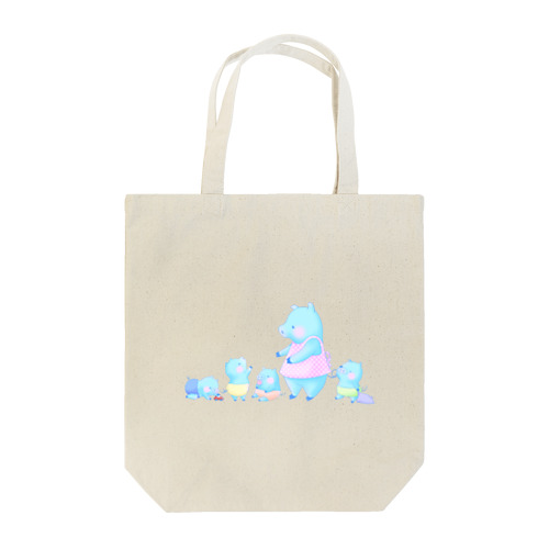 ブタfamily Tote Bag