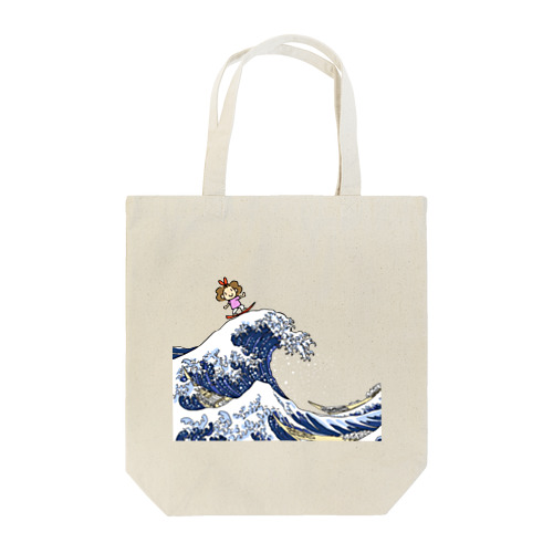 波乗りパー子 Tote Bag