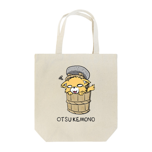 おつけもの犬 Tote Bag