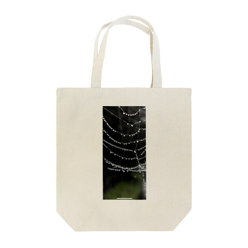 spiderweb drop Tote Bag