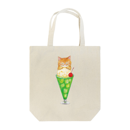 メロンソーダな猫のトート Tote Bag