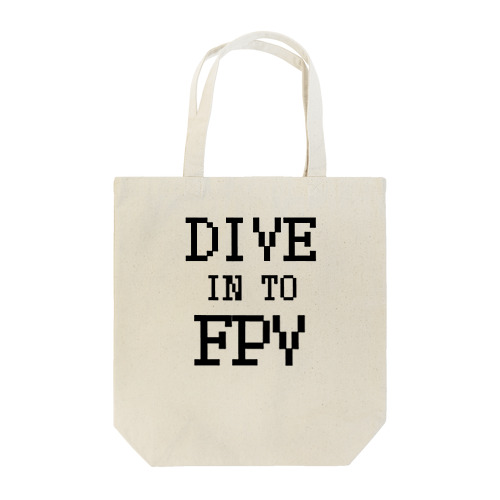 デザイン更新　DIVE IN TO FPV Tote Bag