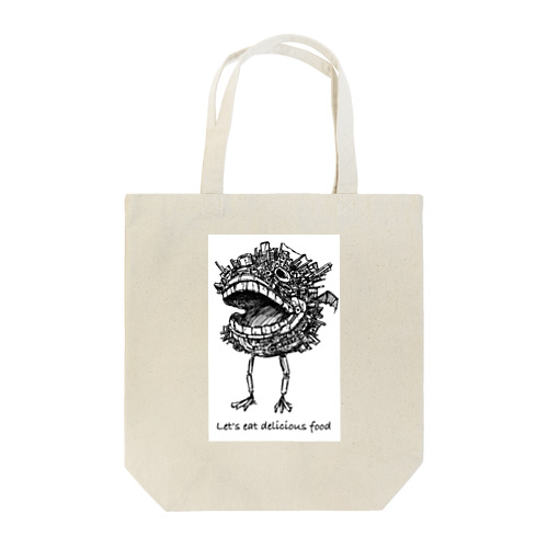  Let's eat delicious food Tote Bag