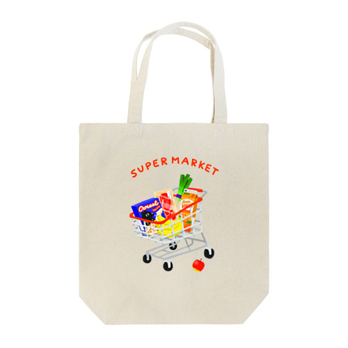 スーパーマーケット(カート) Tote Bag