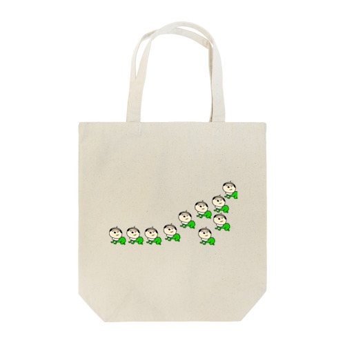 グリーンモンスターワラワラ Tote Bag