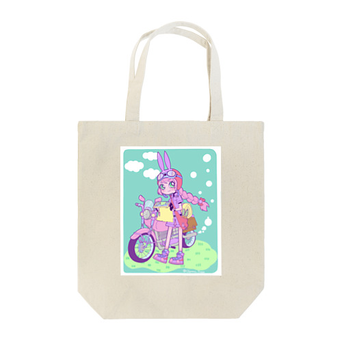 旅するウサギちゃん Tote Bag