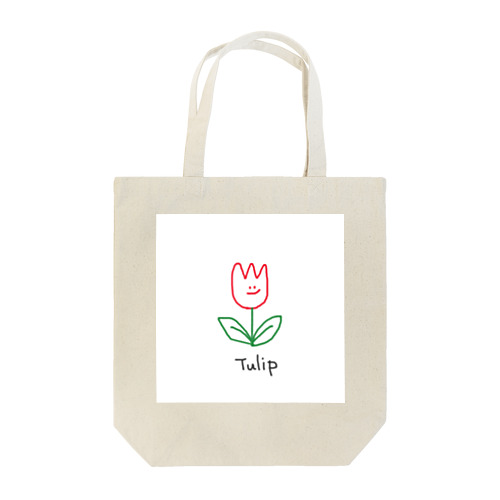 ゆるりと、チューリップ Tote Bag