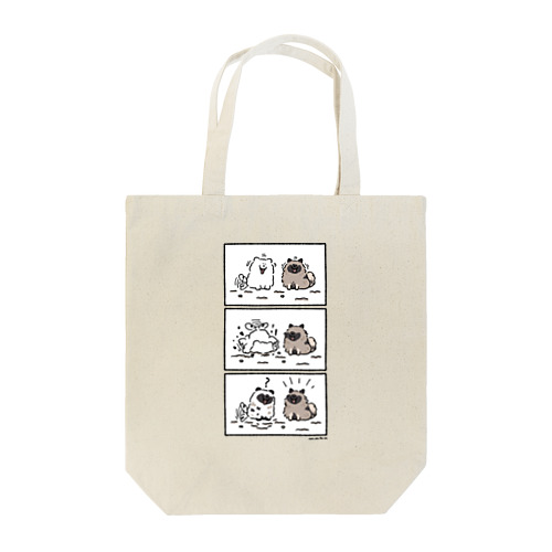 どろんこ遊び コマ割り Tote Bag