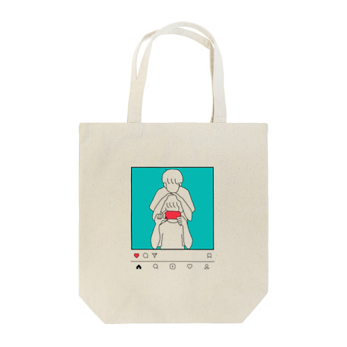 Morning in the Mirror2 insta Tote Bag