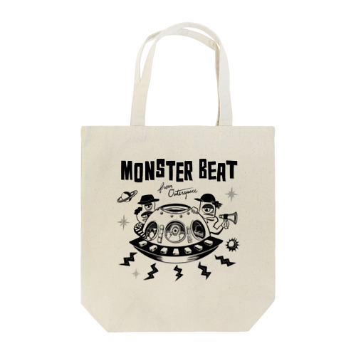 Monster Beat From Outer Space トートバッグ