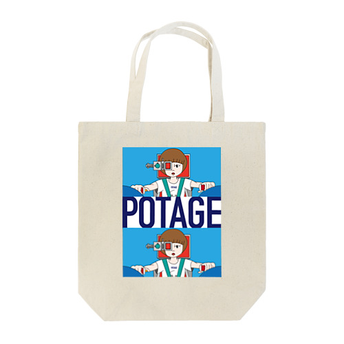 GUN_GIRL【POTAGE.ver】 Tote Bag