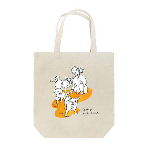 contigo Tote Bag