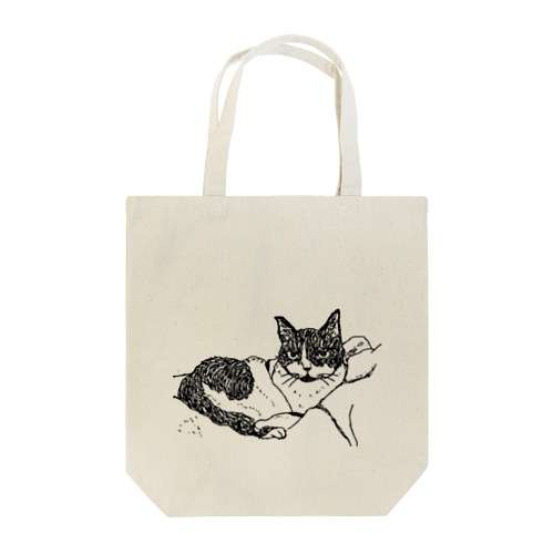 にんまり 猫ちゃん。 Tote Bag