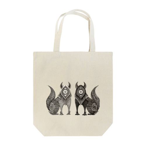 魔除け鱗狐 Tote Bag