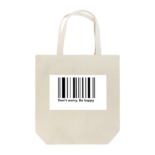 バーコード デザイン Tote Bag