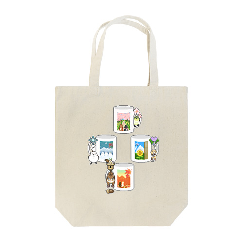 四季マグ Tote Bag