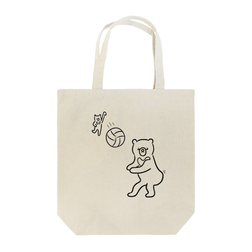 バレーグマ Tote Bag