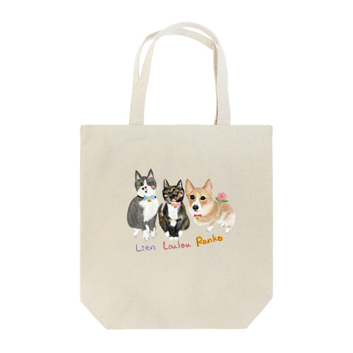 ほこにゃんシリーズ（しろたびトリオちゃん専用♪） Tote Bag