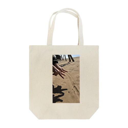 浜辺散歩で仲良しピース✌️ Tote Bag