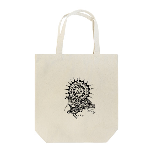 wave&turtle Tote Bag