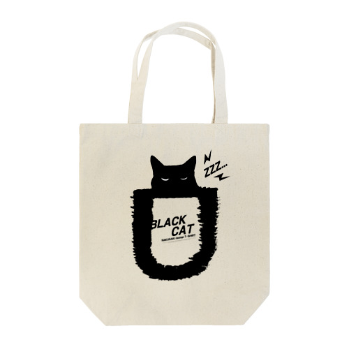 BLACK CATシリーズ2（ネコ/猫） Tote Bag