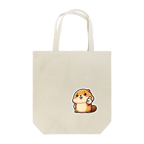 タヌキじゃないよ！ボク、マーモット！！ Tote Bag