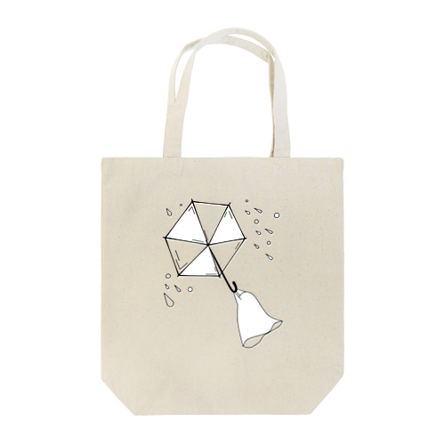 雨の日おばけちゃん Tote Bag