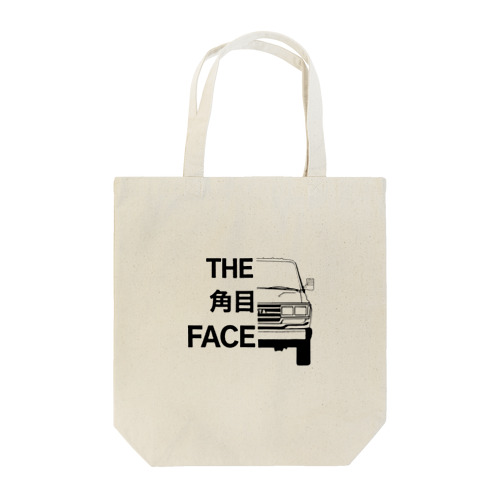 THE 角目 FACE トートバッグ