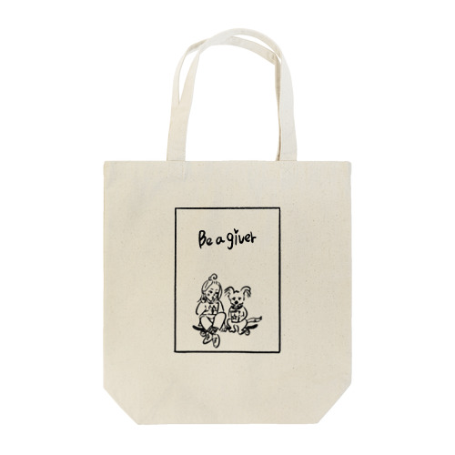 私と愛犬 Tote Bag