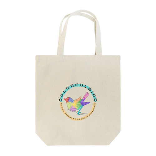 カラフルバード Tote Bag