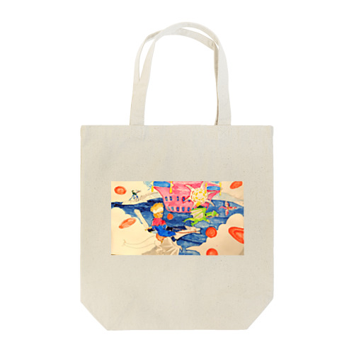 竜たちの襲撃 Tote Bag