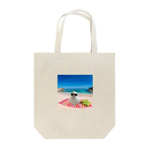 いんこ on the beach Tote Bag