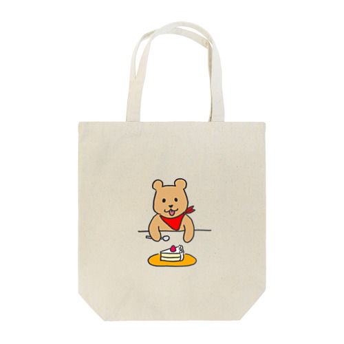 ケーキくま Tote Bag