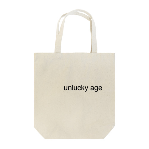 UNLUCKY AGE Tote Bag