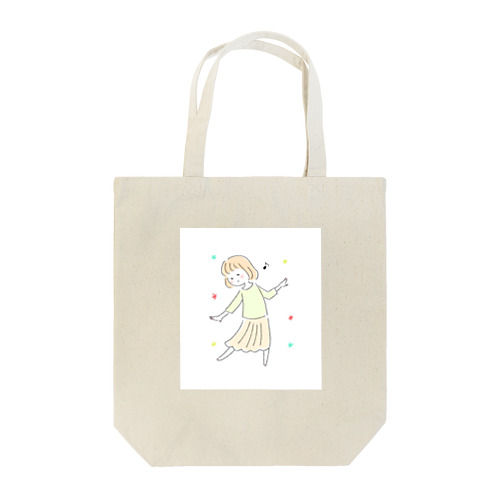 るんるん女の子 Tote Bag