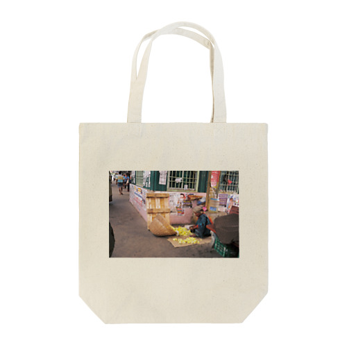 at bus terminal Tote Bag