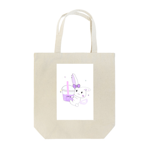 推しうさぎ　むらさき担当 Tote Bag