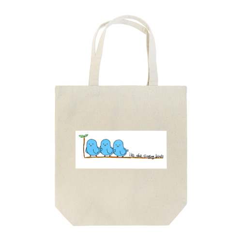 Like the singing birds Tote Bag