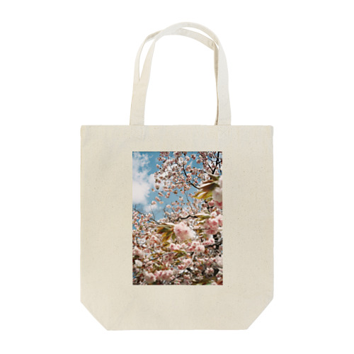 ﾀﾏﾋﾞで撮った桜の写真です Tote Bag